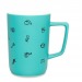Grand mug allongé 40cl en porcelaine, Mug en porcelaine publicitaire
