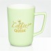 Grand mug allongé 40cl en porcelaine, Mug en porcelaine publicitaire
