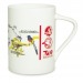 Grand mug 47cl en porcelaine, Mug en porcelaine publicitaire