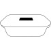 Miniature du produit Grande lunchbox en verre 100cl 2
