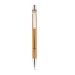  kit stylo bille et porte-mine en bambou, Parure avec porte-mines publicitaire