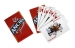 Un juego de 52 tarjetas estándar totalmente personalizadas,  publicidad