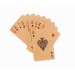 Recycled paper card game, card game promotional