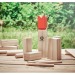 Jeu de lancer en bois de pin, jeu de quilles  publicitaire