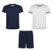 Kit deportivo unisex compuesto por 2 camisetas + 1 pantalón corto RACING (tallas infantiles) regalo de empresa