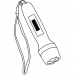 Linterna USB recargable con leds, linterna de bolsillo publicidad