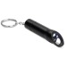 Lampe torche porte-clés en métal décapsuleur, porte-clés lampe publicitaire