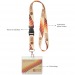 Lanyard sublimated 4-colour process 1 side, lanyard and necklace promotional
