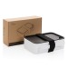 Lunch box avec cuichette en rPP GRS, Lunch box et boîte déjeuner publicitaire