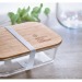 Lunchbox in glass and bamboo wholesaler