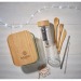 Lunchbox in glass and bamboo, Sustainable Lunchbox promotional