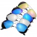 Miniature du produit Lunettes de soleil publicitaires Aviator avec verres réfléchissants colorés 0
