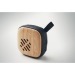 MALA Kabelloser Lautsprecher Bambus, Gehäuse aus Holz oder Bambus Werbung