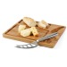 plateau de fromages en bambou avec couteau cadeau d’entreprise