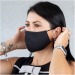 Masque profilé en tissu, Masque réutilisable en tissu publicitaire