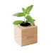 Miniaturansicht des Produkts Holztopf mit Samen. 1