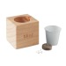 Miniature du produit Pot en bois avec graine Menthe 2