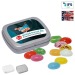 Mini boîte à pastilles avec American Jelly Beans cadeau d’entreprise