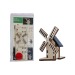 Miniature du produit Mini moulin solaire en bois 1