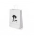 Miniature du produit Mini sac en papier personnalisable kraft blanc 0