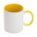Mug bicolore quadri, mug avec impression photo quadri publicitaire
