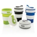 Mug en silicone pliable 350ml, mug et gobelet à couvercle publicitaire