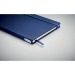 Carnet A5 couverture rPET 600D, carnet recyclé publicitaire