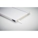 Carnet A5 couverture rPET 600D, carnet recyclé publicitaire