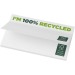 127 x 75 mm Notas adhesivas recicladas Sticky-Mate regalo de empresa