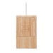 Cargador inalámbrico de bambú ODOS regalo de empresa