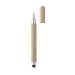 Ecological craft ballpoint pen with touch point wholesaler