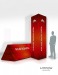 Totem gonflable 100x220cm cadeau d’entreprise