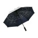 Parapluie anti-vent automatique spécial tempête, parapluie anti UV publicitaire