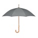 Parapluie canne avec toile recyclée, parapluie standard publicitaire