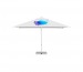 Miniaturansicht des Produkts Quadratischer Regenschirm 4m 2