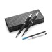 Parure de stylo bille et roller, Parure avec stylo roller publicitaire