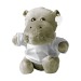 Miniatura del producto Peluche de hipopótamo, modelo pequeño, sin camiseta 1