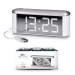 Product thumbnail Alarm Clock Clock - mirror effect screen 0