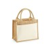 Small jute shopping bag, burlap bag promotional