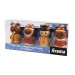 Miniatura del producto Mini figuras navideñas de chocolate de la tripulación de Navidad 0