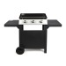Product thumbnail Gas griddle with 3 burners 0