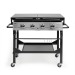 Product thumbnail Gas griddle with 4 burners on a table 4