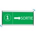 Plaque Signa Budget Alu-Sign 105 x 105 mm cadeau d’entreprise