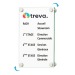 Plaque Signalétique Cristal-Sign 210 x 300 mm cadeau d’entreprise