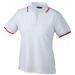 Miniaturansicht des Produkts Kontrastreiches Damen-Poloshirt mit kurzen Ärmeln 1