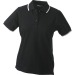 Miniaturansicht des Produkts Kontrastreiches Damen-Poloshirt mit kurzen Ärmeln 3