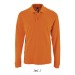 Polo manches longues ajusté 180g PERFECT, textile Sol's publicitaire