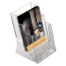 Cristal ECO portafolletos de mostrador 3 x A5 (3xL.15.5 cm) regalo de empresa
