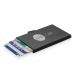 Porta tarjetas de aluminio anti-RFID C-Secure regalo de empresa