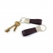 Leather buckle key ring, leather key ring promotional